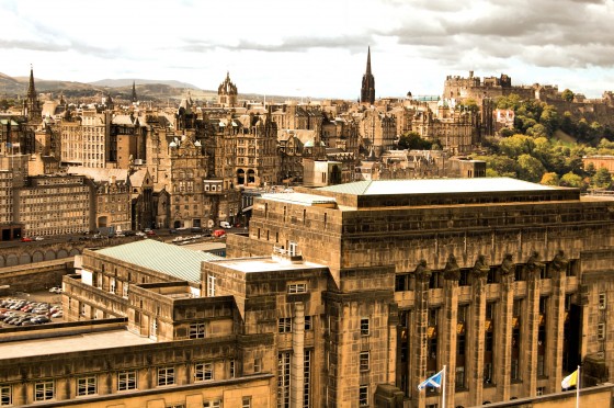 Panorámica de Edimburgo