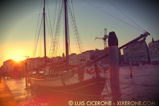 Atardecer en Venecia