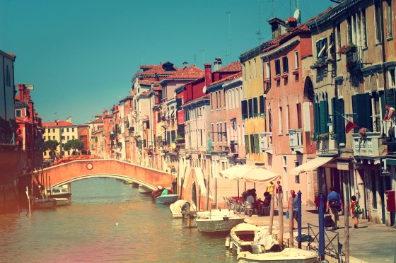 Canal en Venecia