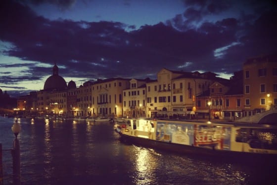 Amanecer en Venecia