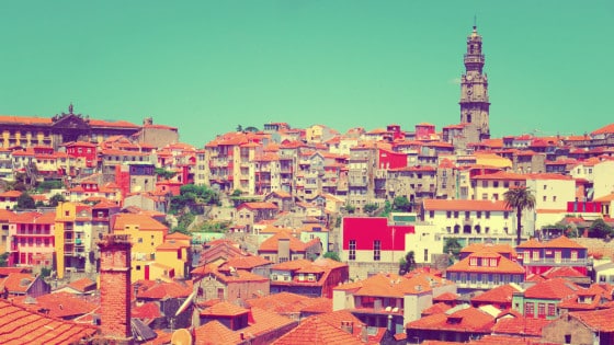 Vista de Oporto