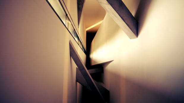Arquitectura interior del Museo Judío de Berlín